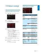 Предварительный просмотр 29 страницы Philips CED1800BT User Manual