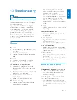 Предварительный просмотр 35 страницы Philips CED1800BT User Manual