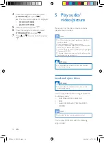 Предварительный просмотр 13 страницы Philips CED230/51 User Manual