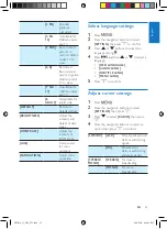 Предварительный просмотр 22 страницы Philips CED230/51 User Manual