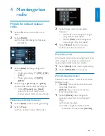 Предварительный просмотр 18 страницы Philips CED750/98 User Manual