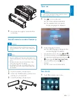 Предварительный просмотр 16 страницы Philips CED750 User Manual