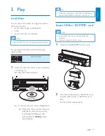 Предварительный просмотр 22 страницы Philips CED750 User Manual