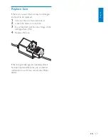 Предварительный просмотр 36 страницы Philips CED750 User Manual