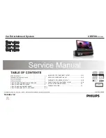 Предварительный просмотр 1 страницы Philips CED780/05 Service Manual