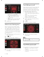 Предварительный просмотр 31 страницы Philips CED780 User Manual