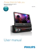 Предварительный просмотр 1 страницы Philips CED781 User Manual