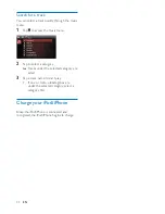 Предварительный просмотр 34 страницы Philips CED781 User Manual