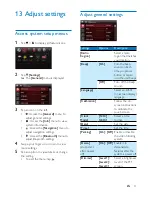 Предварительный просмотр 39 страницы Philips CED781 User Manual