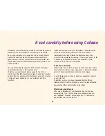 Preview for 11 page of Philips Cellesse HP 5230 User Manual