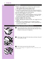 Preview for 6 page of Philips Cellesse Sense Active HP 5233 User Manual