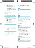 Предварительный просмотр 13 страницы Philips CEM1102 User Manual