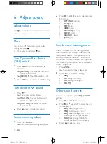 Предварительный просмотр 15 страницы Philips CEM1102 User Manual