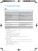 Предварительный просмотр 19 страницы Philips CEM1102 User Manual