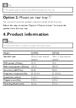 Предварительный просмотр 29 страницы Philips CEM1102 User Manual