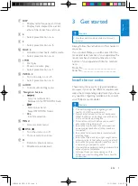 Предварительный просмотр 9 страницы Philips CEM200 User Manual