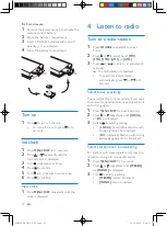 Предварительный просмотр 14 страницы Philips CEM200 User Manual