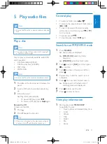 Предварительный просмотр 17 страницы Philips CEM200 User Manual