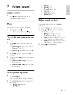 Preview for 21 page of Philips CEM2000 User Manual