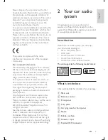 Предварительный просмотр 4 страницы Philips CEM2000B User Manual