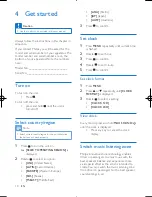 Preview for 11 page of Philips CEM2090 User Manual