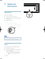 Preview for 19 page of Philips CEM2090 User Manual