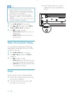 Предварительный просмотр 23 страницы Philips CEM210 User Manual