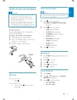 Предварительный просмотр 12 страницы Philips CEM2100 User Manual