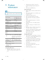 Предварительный просмотр 21 страницы Philips CEM2100 User Manual