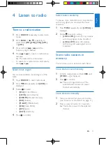 Preview for 12 page of Philips CEM2101/98 User Manual