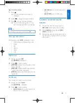 Preview for 16 page of Philips CEM2101/98 User Manual