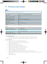 Preview for 21 page of Philips CEM2101/98 User Manual