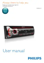 Предварительный просмотр 1 страницы Philips CEM2101 User Manual