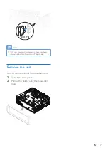 Предварительный просмотр 19 страницы Philips CEM2101 User Manual