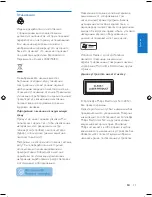 Предварительный просмотр 4 страницы Philips CEM2101G User Manual