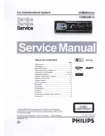 Philips CEM220/55 Service Manual preview