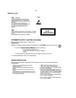 Предварительный просмотр 5 страницы Philips CEM220/55 Service Manual