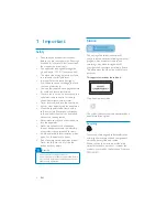 Предварительный просмотр 3 страницы Philips CEM220 User Manual