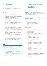 Предварительный просмотр 4 страницы Philips CEM2200 User Manual