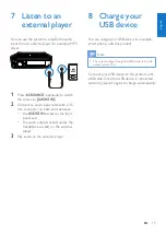 Предварительный просмотр 17 страницы Philips CEM2200 User Manual