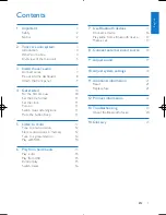 Предварительный просмотр 2 страницы Philips CEM2220BT/12 User Manual