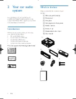 Предварительный просмотр 5 страницы Philips CEM2220BT/12 User Manual