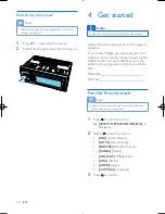 Предварительный просмотр 11 страницы Philips CEM2220BT/12 User Manual