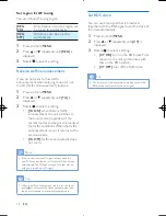 Предварительный просмотр 15 страницы Philips CEM2220BT/12 User Manual