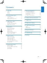 Preview for 2 page of Philips CEM2250/51 User Manual