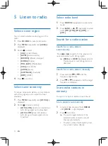 Preview for 13 page of Philips CEM2250/51 User Manual