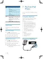 Preview for 17 page of Philips CEM2250/51 User Manual