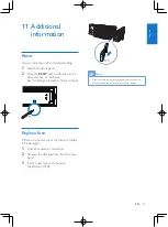 Preview for 22 page of Philips CEM2250/51 User Manual