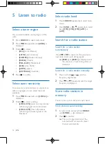 Предварительный просмотр 13 страницы Philips CEM2250/98 User Manual