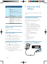 Предварительный просмотр 17 страницы Philips CEM2250/98 User Manual